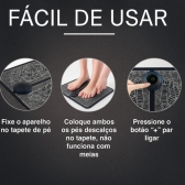 Kit Massageador pescoço e pés - Rosa