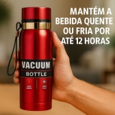 Garrafa Vacuum 800ml - Vermelho