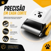 Máquina De Tosa Bmax Profissional Sem Fio Silenciosa