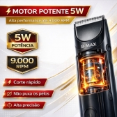 Kit Depilador Corporal Masculino Cerâmica 5W Aparador Nasal