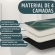 Kit 2 Tapetes Impermeável Antiderrapante Banheiro Cozinha - Redondo/Quadrado