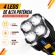Lanterna Tática LED Recarregável USB 190000 Lumens 500m COB 4 Modos