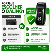 Barbeador Shaver Bivolt 5w Display Led Aparador Pelo Nariz