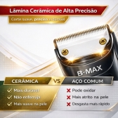 Kit Depilador Corporal Masculino Cerâmica 5W Aparador Nasal