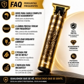 Kit Maquina De Cortar Cabelo Dragao Aparador Pelos De Nariz