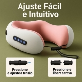 Kit Massageador pescoço e pés - Rosa