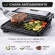 Grill Sanduicheira Press Gourmet Ceramic Inox  Preto 750W