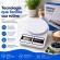 Balança De Cozinha Digital Balança Digital Doméstica Sf-400
