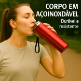 Garrafa Vacuum 800ml - Vermelho