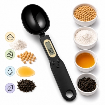 Colher Medida Balança Digital Eletrônica Cozinha Até 500g