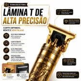 Kit Maquina De Cortar Cabelo Dragao Aparador Pelos De Nariz