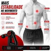 Massageador Muscular Profissional Triangular Ergonômica