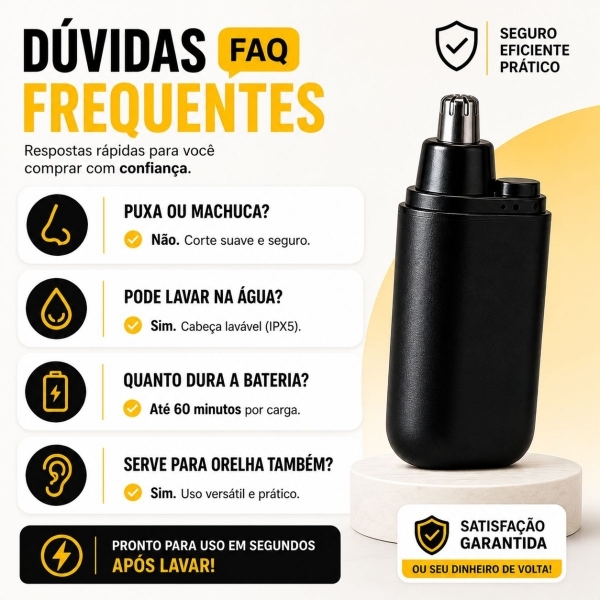 Aparador Pelos Íntimo Barbeador Depilador Corpo Prova D´agua