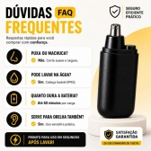 Aparador Pelos Íntimo Barbeador Depilador Corpo Prova D´agua