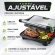 Grill Sanduicheira Press Gourmet Ceramic Inox  Preto 750W