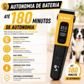 Kit Máquina de Tosa B-MAX + Luva Removedora de Pelos PETS