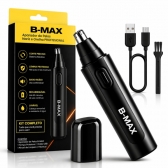 Máquina Aparador Cortador de pelos de nariz e orelha USB