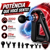 Massageador Muscular Profissional Triangular Ergonômica