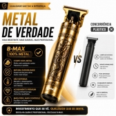 Kit Maquina De Cortar Cabelo Dragao Aparador Pelos De Nariz