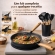 Kit Utensilios Cozinha Silicone 12 Pecas Cabo Madeira Completo