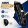 Kit Maquina Profissional Cortar Cabelo Acabamento Aparador Preto
