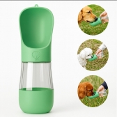 Garrafa Portátil Pet 2 em 1 Água e Ração 370ml Passeio - Verde