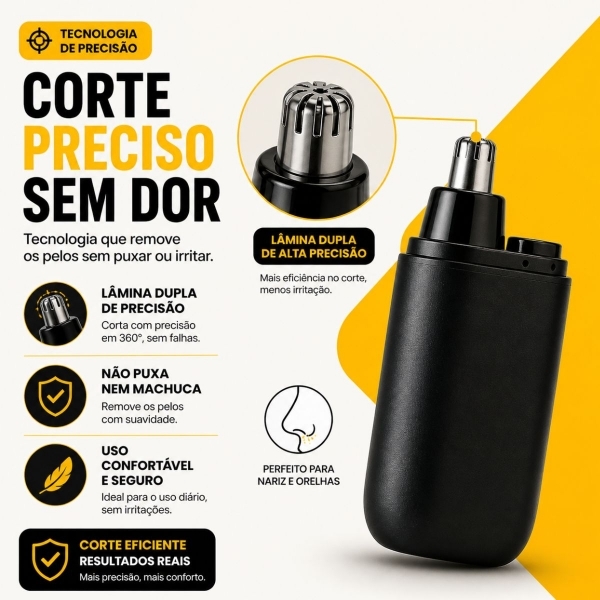 Aparador Pelos Íntimo Barbeador Depilador Corpo Prova D´agua