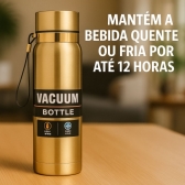 Garrafa Vacuum 800ml - Dourada