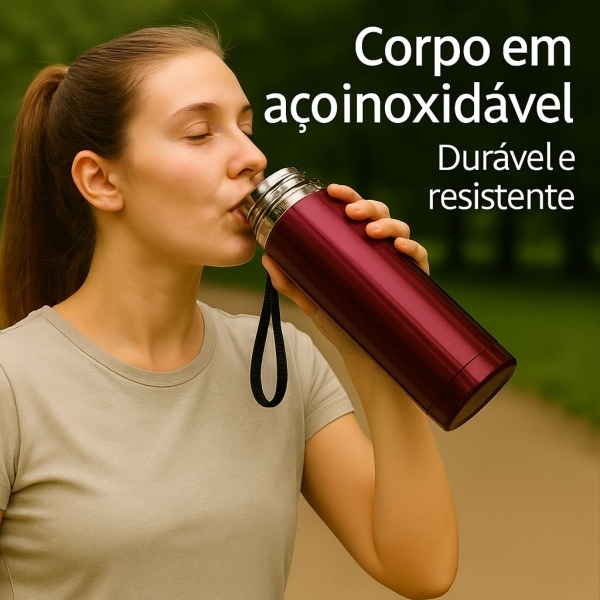 Garrafa Vacuum 800ml - Vinho
