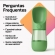 Garrafa Portátil Pet 2 em 1 Água e Ração 370ml Passeio - Verde