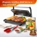 Grill Sanduicheira Press Gourmet Ceramic Inox  Preto 750W